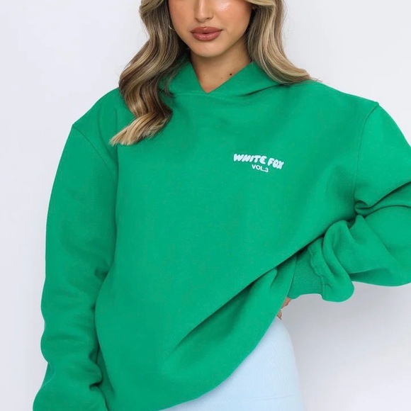 White Fox Boutique Green Hoodie - Picture 12 of 12
